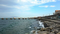 photo "Walking by the sea"
