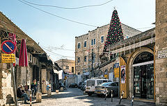 фото "Рождественская ёлка в Иерусалиме."