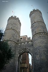 photo "Genoa, Italy, Porta Soprana towers"