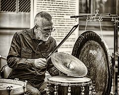 photo "The Bow and the Cymbal"