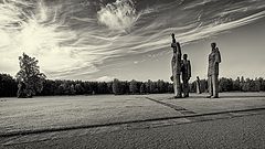 photo "Red Front, Salaspils Memorial Ensemble"