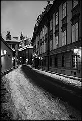 фото "Пражский Град и улица"