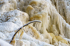 photo "Frozen waterfall"