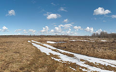 фото ".Белый след..."