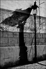 photo "Тень и фонарь"