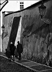 photo "Фонари и пара"