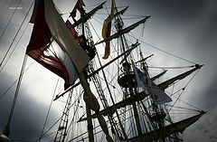 фото "sailing ship, on board"