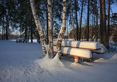 фото "Зима на Луковом озере"