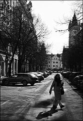 фото "Улица и женщина"