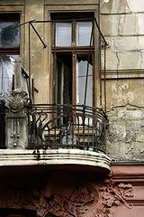 фото "балкончик арт-деко в Одессе. 2009 г"