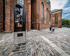 photo "Monument to the Bremen Town Musicians"