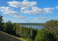 photo "...od. The slope of the Upper Volga embankment."