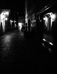 фото "Ночные фонари и улица-2"