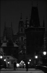 photo "Ночная зимняя атмосфера"