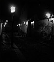 photo "Ночные фонари и улица-3"