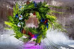 photo "Frozen Wreath"