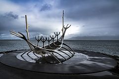 photo "Abstract Viking Boat"