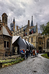 photo "At the Ticket Office of the Bruges Museums"