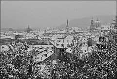 photo "Когда в Праге идет снег-2"