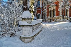 фото "Зима в парке с.Быково"