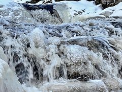 фото "поток...второй каскад на водопаде реки Алуойя"