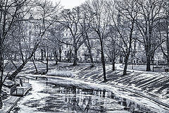 photo "City Canal in Winter"