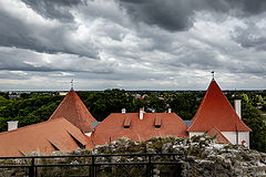 photo "Red roofs of the castle"