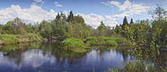 фото "Панорама реки Орша"