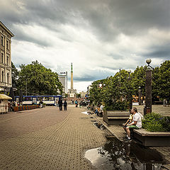 photo "Under the unkind Riga sky"