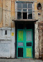 фото "зеленая дверь"