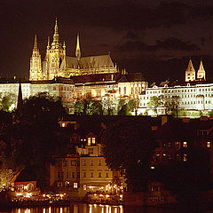 photo "Prague`s view from Karlov`s bridge ..."