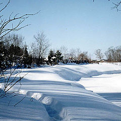 photo "Winter road II"