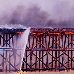 photo "Railway trestle funeral"