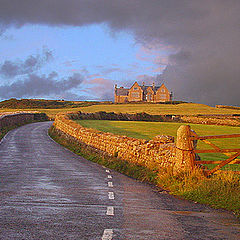 фото "Storm Light at Dusk, Cape Cornwall"