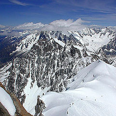 фото "From the Aiguille du Midi"