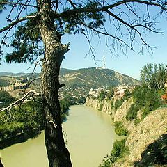 photo "Tbilisi (#1, River Mtkvari, TV Tower)"