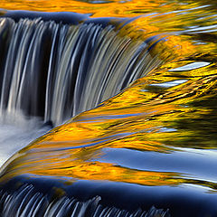 photo "Autmn Waterfall Reflections"
