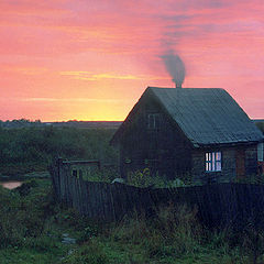 photo "House at a corner of the village"