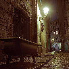 photo "Prague Night Walk Of A Bathtub"