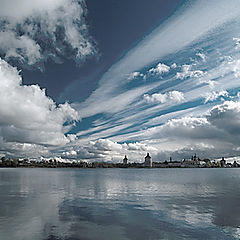 photo "Sky and water Kirillo Belozerskogo monastery"