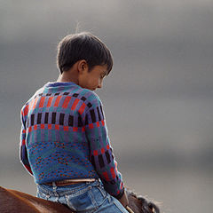 фото "Boy on Horseback"