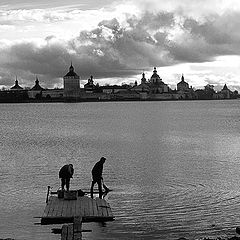 photo "Working days people of Kirillov town"