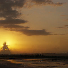 photo "Sunsets. Down the clouds."