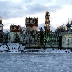 фото "Новодевичий монастырь (во льдах)"
