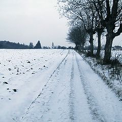 photo "A Long White Road"