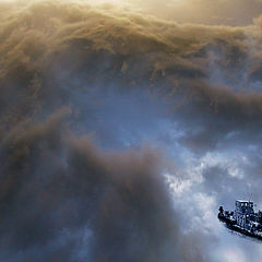 photo "The Small Nautilus in The Big Sea"