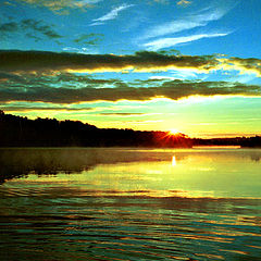 photo "Fishing at dawn"