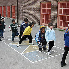 photo "Hopping to classroom"