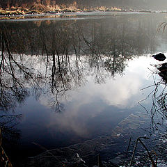 photo "River Sketches. First Ice Morning."