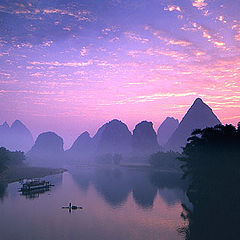 photo "The Sunrise Of The Li River"